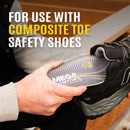 MEGAComfort Puncture Resistant Insoles for Men & Women – Anti-Fatigue Memory Foam for Composite Toe Work Shoes – Meets ASTM — 5