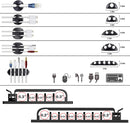 N NOROCME 192 PCS Cable Management Kit 4 Wire Organizer Sleeve photo 4