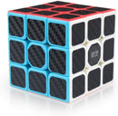 Speed Cube 3x3-Smooth Carbon Fiber Sticker Magic Cube 3x3x3 Puzzles Toys — 1