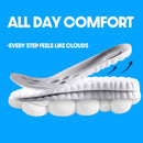 Insoles - Super Soft Orthopedic for Women & Men, 4D Cloud Technology, Arch-Support, Shock Absorbing Insoles for Foot & Joint Support, Pain Relief Sports Soles (Men: US 13-16) — 7