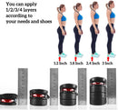 Height Increase Insoles 4 Layers, 1.2 to 3 Inches, Universal Non-Slip Air Up Shoe Lifts Half Shoe Inserts, Variable Height Increasing Taller Shoes with Air Cushion for Women and Men, 1 Pair — 2