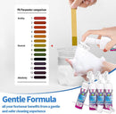 Yass Clean Shoe Cleaner, Water-Free Sneaker Cleaner Foam, White Shoe Cleaner Kit with Brush for Sneaker, Tennis, Leather, Canvas, Golf, Boot, 4 Pack 6.76 Oz — 6