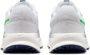 Nike Men's Run Defy Road Running Shoes - White/Green Spark-midnight Navy — 4