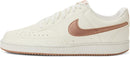 Nike Women's Court Vision Low Next Nature Shoes - Sail/Metallic Red Bronze/Rose Gold — 1
