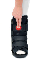 Air CAM Walker Boot Short + Ankle & Foot Reusable Ice Pack Cold Wrap — 3