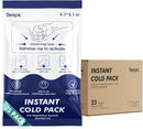 Big 25 Packs(6.7”x4.1“) Instant Cold Packs -Instant Ice Packs for Injuries | Disposable Cold Compress Ice Pack for Pain Relief, Swelling, Inflammation, Sprains, Toothache - Cold Pack for Athletes — 1