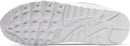 Nike Men's Air Max 90 Leather Low-Top Sneakers - White White Wolf Grey — 3