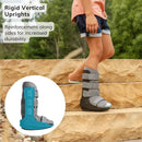 BraceAbility Pediatric Walking Boot - Children's Medical Walker CAM Orthopedic Support Shoe for Youth Ankle Break Injury, Kid's Stress Metatarsal Bone Fracture, Broken Foot or Toe Recovery Cast (XL) — 3
