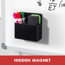 BEYGORM Plastic Magnetic Pen Holder, Powerful Magnet, 2 Pack — 5
