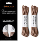 [2 Pairs] Pack Waxed Round Oxford Shoe Laces |