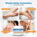 Revitaderm 4D 40% Urea Advanced Foot Cream for Cracked Heels & Dry Skin, Intensive Repair for Rough, Callused Feet, Fast Absorbing, Fragrance Free, Made in USA, 4 oz with Pumice & Brush, 1 Pack — 6