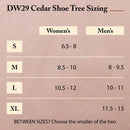FootFitter Cedar Shoe Trees, Split Toe Wide Heel Premium Shoe Shapers — 6