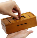 ATDAWN Puzzle Gift Case Box with Secret Compartments, Wooden Money Box to Challenge Puzzles Brain Teasers for Adults — 3