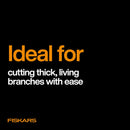 Fiskars 28” Garden Bypass Loppers, Tree Trimmer with 1.5" Cut Capacity | 28" Standard Bypass — 8