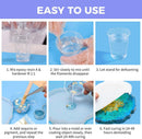 TQELFSS Epoxy Resin Kit 8 OZ, Clear Epoxy Resin (4 OZ×2), Fast Curing, Self Leveling, No Yellowing Casting Resin for… — 6