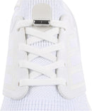 ZHENTOR Elastic Shoe Laces, Elastic No Tie Shoelaces for Sneakers, One Size Fits All Adults and Kids Shoes | White 05Y | 3 Pairs — 1