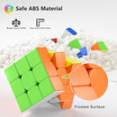 Vdealen Big Size 3x3x3 Stickerless Speed Cube, 3.54inch Smooth Magic Cube for Educational Cube Teaching, Large Puzzle Cube Birthday Party for Kids Teens Adults — 2