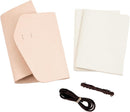 Silver Creek Realeather Leather Journal Kit, 4.5"x6", Natural (C4182-00) — 2