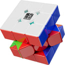 Moyu RS3M V5 SE SpeedCube 3x3 Cubo, Professional 3x3x3 rs3mv5 Magnetic Master Cube Stickerless Magic Cube, Puzzle Game for Speed Cuber, Gift for Adults and Children（Dual Adjustment Version — 1