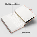 RETTACY Blank Journal Notebook, 192 Pages, A5 Medium Size (5.7'' x 8.3'') | Unlined | Pink — 7