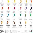 Mont Marte Acrylic Colour Paint Set Signature 24pc x 1.21 US fl.oz (36ml), Acrylic Paint Kit Ideal for Canvas, Wood, Air Dried Clay, Cardboard and More, Great Beginner Acrylic Paint Set, Includes 24 Colors | 24 Count (Each 1.22 Fl Oz) — 2