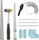 Ring Sizer Measuring Tool Ring Mandrel Metal Ring Sizing Kit Ring Size Measurer Ring Shaper to Fix Bent Rings… — 1