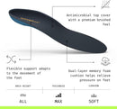 Superfeet Work Memory Foam Insoles, 10 M / 11 W 3