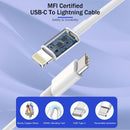 【Apple MFi Certified】Fast Charger iPhone,Fast i Phone Charging Cord 3Pack iPhone Charger Fast Charging Plug Block 6FT USB C to Lightning Cable for iPhone 14/14 Pro Max/Plus/13 Mini/12/11/XR/XS,AirPods 4