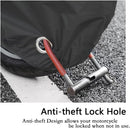 Motorcycle Cover Waterproof, Outdoor Motorbike Cover with Lock-Holes, All…