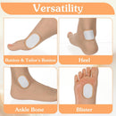 24 Pcs Bunion Pads to Wear with Shoes, Self-Adhesive Waterproof Cushion Protector, Multi-Size Moleskin for Feet, Breathable Foam Bunion Pads — 5