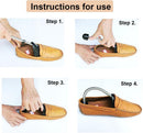 EchoDone 10 Pairs Plastic Shoe Tree Stretcher Shaper for Men | red — 8