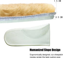 ABUSA Sheepskin Insoles Women's Premium Think Wool Fur Fleece Inserts Cozy & Fluffy 8 1 Pack — 5