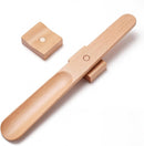 11.8 Inch Magnetic Wall Shoe Horn | Natural Wood — 1