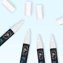 LANA & LUCA White Liquid Chalk Marker Pens - White - 10 Pack, 6mm | 10 Count (Pack of 1) — 5