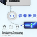 【Apple MFi Certified】Fast Charger iPhone,Fast i Phone Charging Cord 3Pack iPhone Charger Fast Charging Plug Block 6FT USB C to Lightning Cable for iPhone 14/14 Pro Max/Plus/13 Mini/12/11/XR/XS,AirPods 5
