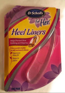 Dr. Scholl's For Her Heel Liners, 1 Pair — 1