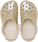 Crocs Classic Clogs - Glitter – Chunky Sandstone — 6