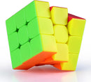 3x3 Speed Cube, ROXENDA Warrior S Stickerless Puzzle Cube — 1