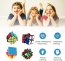 Speed Cubes, [13Pack] Speed Cube Set - Megaminx Mirror Pyramid Fluctuation Angle Wheel Square King Puzzle Cube Collection Speed Cube Bundles for Kids& Adults — 5