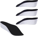 Orthopedic High-Elastic Insoles - Arch Support, Height-Increasing Insoles, Relief for Plantar Fasciitis and Flat Feet (2 Pairs) (Black, 3.5cm) — 1