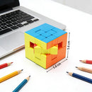3x3 Puppet Speed Cube, 3x3 Bandage Magic Cube, Brain Teaser Puzzle Toys, Limited Rotation, Creative New Cube (Version 2) — 5