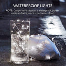 24 Pack Fairy Lights Battery Operated [3 Modes] 7ft 20 LED Mini Twinkle String Lights Waterproof Silver Wire Firefly Starry Lights for Wedding Party Mason Jars Christmas Decorations, Cool White | [24 Pack] 7 Feet 20 LED — 3