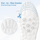 Insoles, 4D Cloud Insoles for Men and Women, Shock Absorbing - Gray — 5