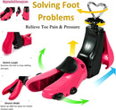 Shoe Stretcher Men Women Boot Stretcher Adjustable Width and Length Widener Expander Wide Feet Boot Stretcher | 2 — 4