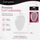 Foot Petals Ball of Foot Cushions, Metatarsal Pad, Lasting Comfort Relief, Prevent Toe Sliding, Overhang, Women's Heels 4