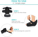 Vive Post Op Shoe - Lightweight Medical Walking Boot with Adjustable Strap — 8