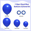 110pcs Royal Blue Balloon Arch Kit with 18 12 10 5 inch Balloons — 2
