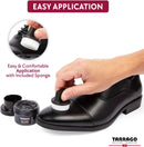 Tarrago Self Shine Shoe Polish with Applicator – Quick Shine Shoe Cream for Leather Boots and Shoes - 1.76 Fl. Oz | Dark Brown