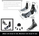 XYH Shoe Stretcher Men Women, Adjustable Shoe Boot Stretcher Length & Width | grey | 2 — 2