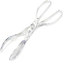 Chef Craft Premium Salad Scissor Tongs, 11.25 inch, Clear — 1